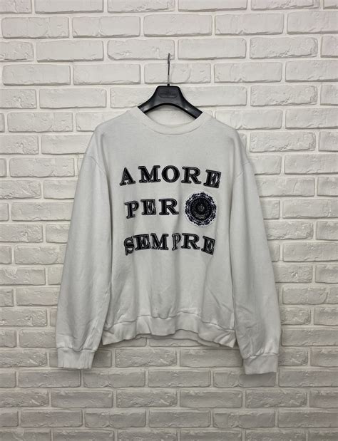 Men's Dolce & Gabbana D&G Amore Per Sempre Sweatshirt 